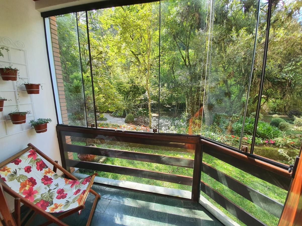 Lindo Apto No Centro Capivari - Condominio Privado Campos do Jordão エクステリア 写真